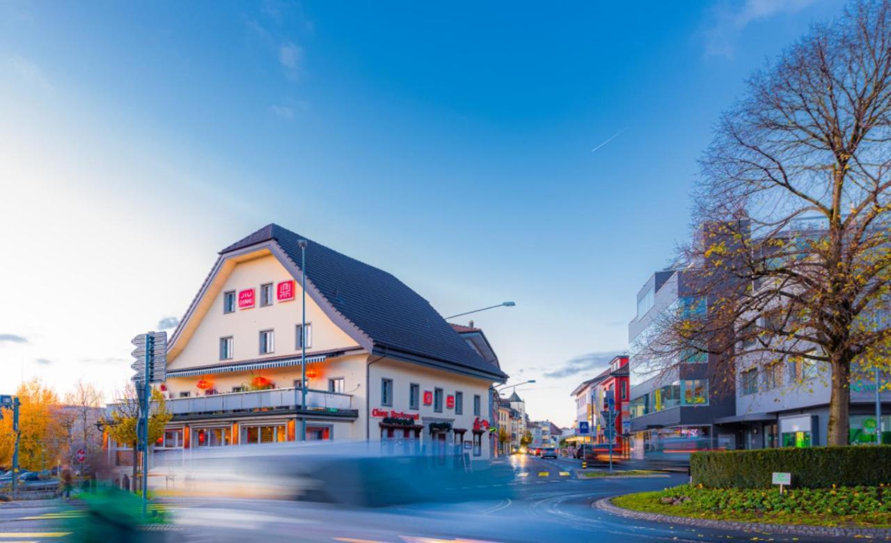 Hotel Jiuding Hochdorf ภายนอก รูปภาพ
